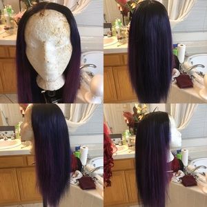 Purple Reigns 100% Malaysian 24” w/ 4x4 closure